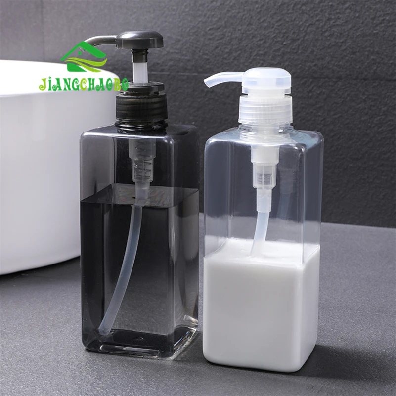  JiangChaoBo Shampoo Shower Gel Empty Bottle Pressed Large Cosmetic Lotion Hand Sanitizer Bottled Lo
