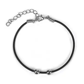 

20 pcs Leather Chains Bracelet DIY Jewelry Making Findings String Cord with Lobster Clasp Handmade Bangle 17+5 cm Amazing Price