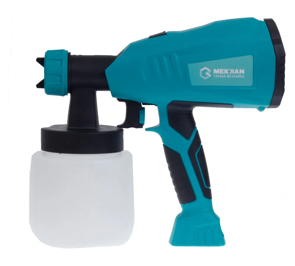 

MEKKAN 800ML Handheld Spray Gun 400W Power Tool Home Electric Paint Sprayer Nozzle Easy Spraying Easy Clean Spray Gun MK-81702