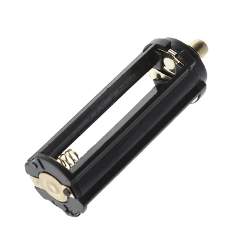 

OOTDTY Cylindrical Type Plastic Battery Holder For 3x AAA To 18650 Battery Converter