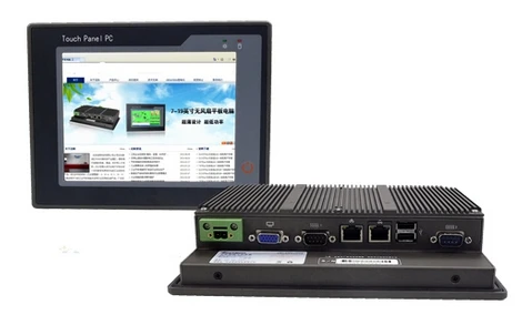 

Industrial fanless computer 10.4" touchscreen pc rugged tablet with I3/I5/I7 CPU 2GB RAM cctv monitor