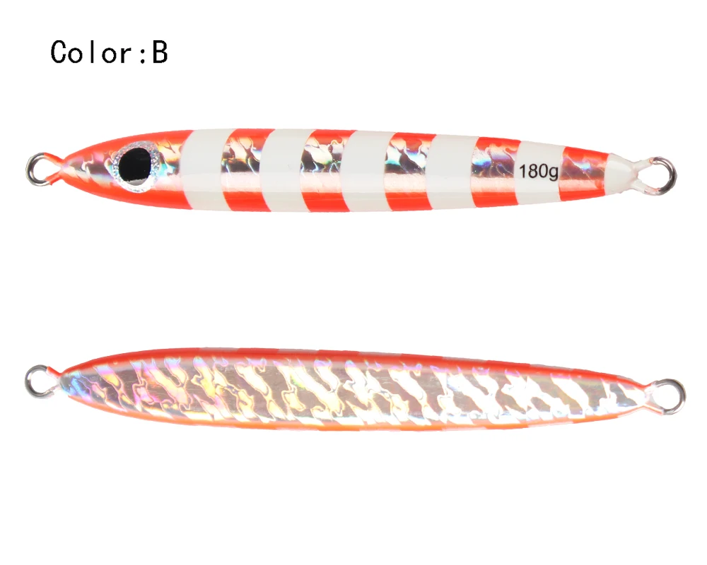 MADMOUSE новое поступление полосы джиггинг приманка 130 г 180 г светящаяся свинцовая рыболовная приманка с быстрым погружением глубоководная приманка