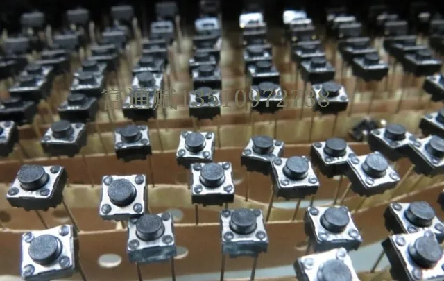 Japan button switch Tact switch 2 feet 6*6*5 Used for audio mechanical communication equipment