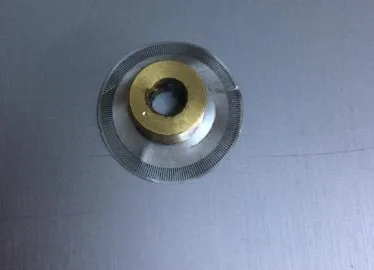 

Metal encoder disc Outside diameter 25mm diameter 6.00mm pulses 192 metal use for encoder H9700 D