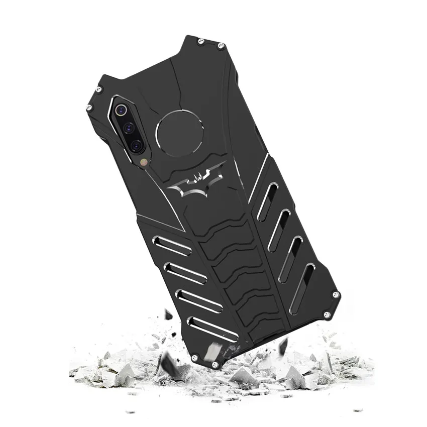 Для XIAOMI Mi 9 чехол оригинальный R JUST роскошный бронированный Алюминиевый