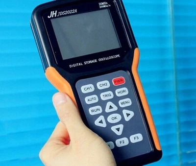 

JDS2022A Handheld Oscilloscope Scopemeters Portable Oscilloscope 20MHz 2 Channels Digital Storage Dual-Channels 200M Sa/s