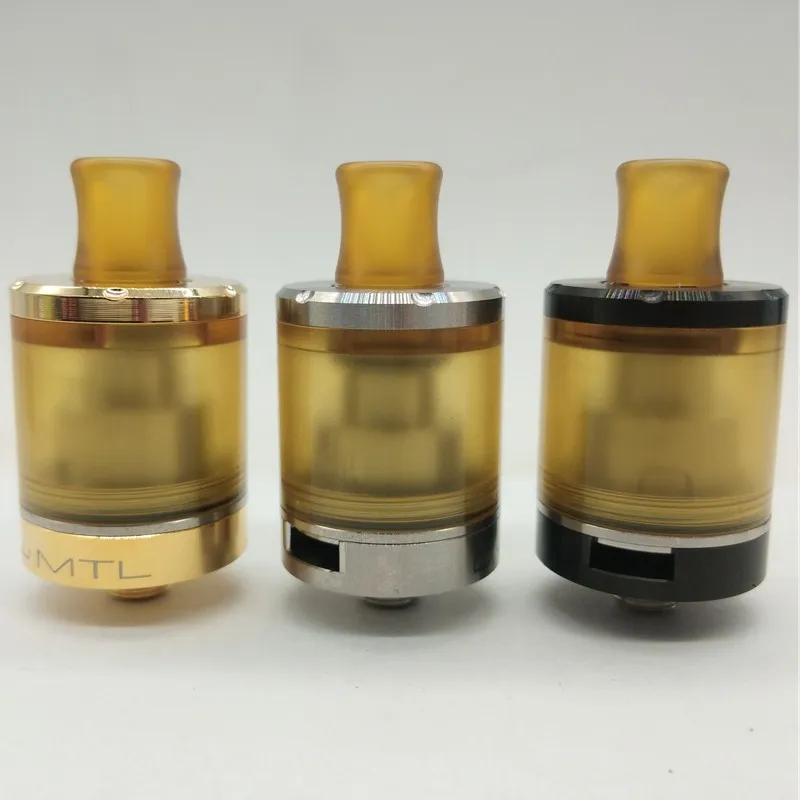 

Dvarw MTL V2 Style RTA Atomizer Top Fill Replaceable Tank 316SS PC PEI Drip Tips 22MM E Cigarette Tank fit 510 Mechanical Mod