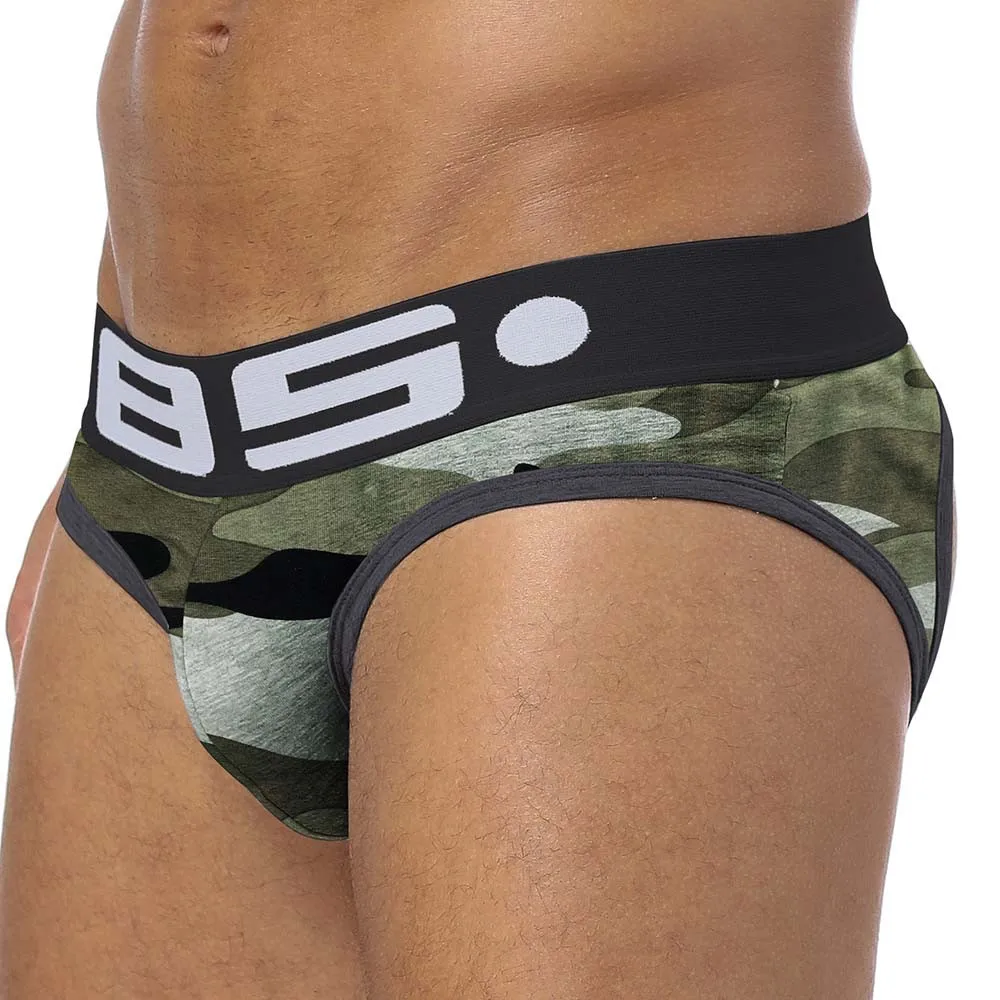 

Men Sexy Underwear Letter Printed Boxer Shorts Bulge Pouch Underpants Gay Comfortable men's Shorts Cueca Male Panties