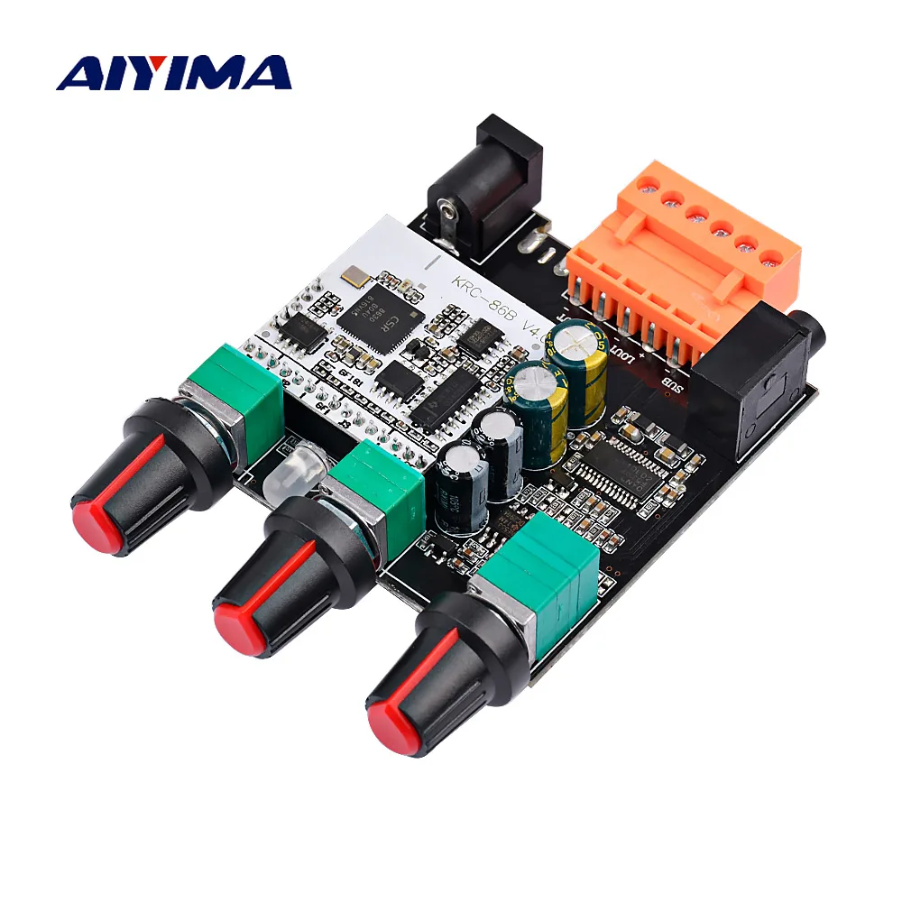 Цифровой усилитель Bluetooth AIYIMA TPA3110D2 плата 15 Вт * 2 + 30 3 5 мм AUX 1 канала стерео мощности