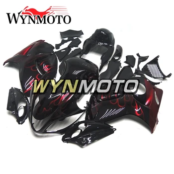 

Complete Fairing Kit For Suzuki GSXR1300 Hayabusa Year 08 - 15 Frames ABS Plastic Injection Black Red Flame New Motorcycle Hulls