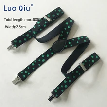 Регулируемый зажим-Регулируемый эластичный мужской одежды, женская одежда y-back 3 клип-регулируемые эластичные брюки