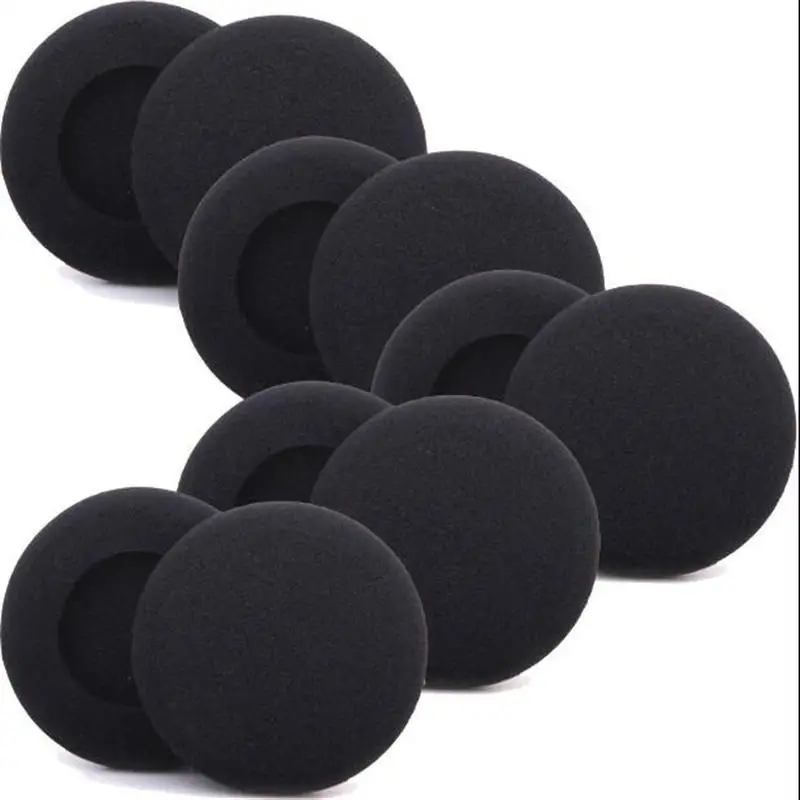 

Linhuipad 20 pack 4cm foam ear pad earpads headphone sponge ear pad 40mm cushion