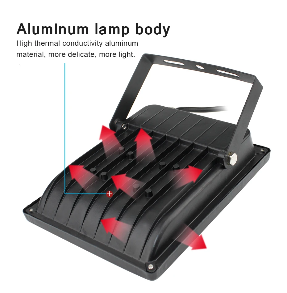 Mudando a Cor Escurecido ao ar Festa à Prova Luz de Inundação Exterior Pode Ser Livre Lâmpada Controle Remoto Holofote Ip65 Luzes Dwaterproof Água Rgb Led Luz 9 Cheap Holofotes