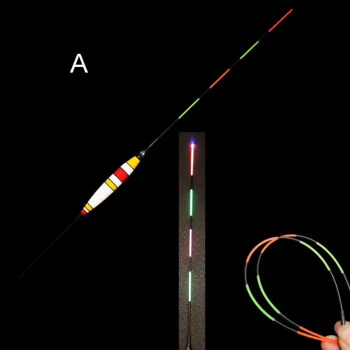 Светящееся освещение Рыболовные Поплавки прочный Плавучий Рыбалка дрейф с батареей BHD2