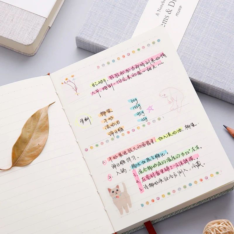 Милый дневник A5 notebook mini A6 простые блокноты для рисования школьные и офисные