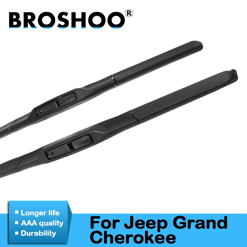 BROSHOO Car Clean The Windshield Wiper Blade Natural Rubber For Jeep