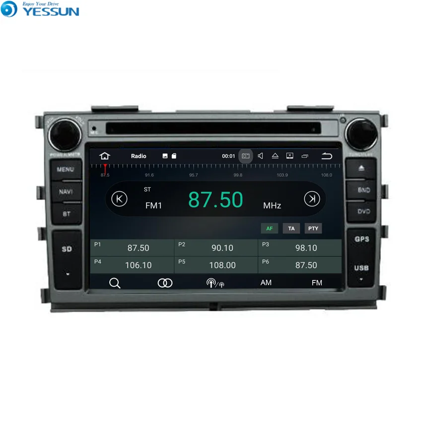 Top Yessun For KIA Forte 2008~2011 Android Multimedia Player System Car Radio Stereo GPS Navigation Audio Video 1