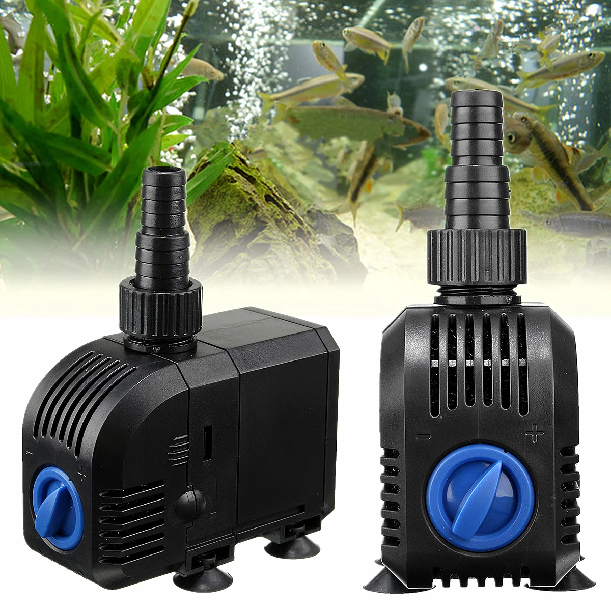 

Waterproof Adjustable Submersible Water Pump Filter for Aquarium Fish Tank Fountain Landscape Garden Pond Pool Watering Pump