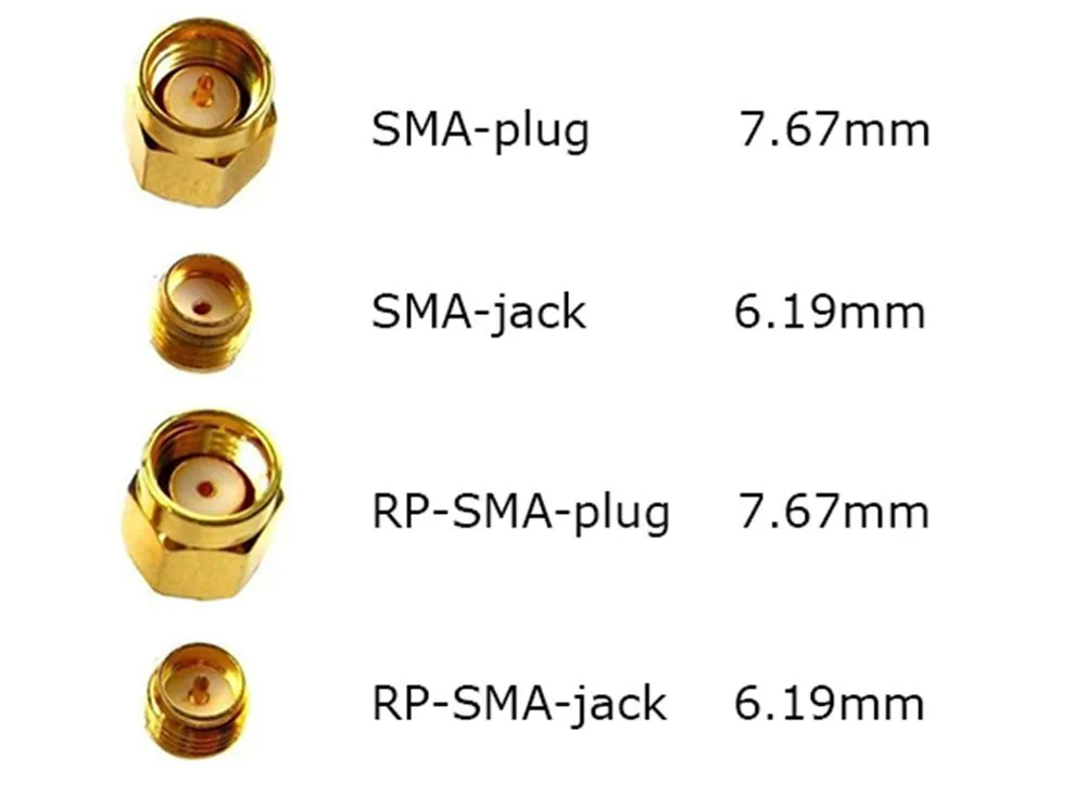 Fatshark Immersionrc Spironet 5.8 Ghz Rhcp RP SMA Antenna Tx Rx Set Voor For Dji Phantom Cx20 Quadcopter Walkera