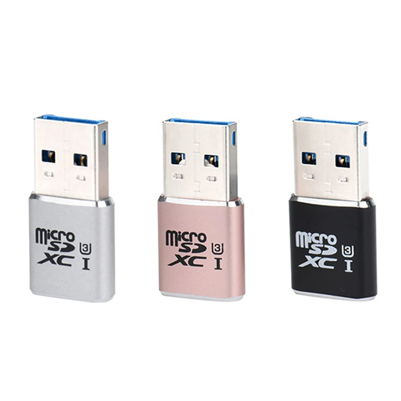 Алюминиевый сплав супер скорость 5 Гбит/с USB 3,0 Micro SDXC Micro SD TF T-Flash Card Reader адаптер