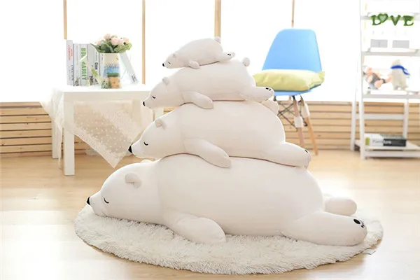 Cute Polar Bears Plush Toys - 1