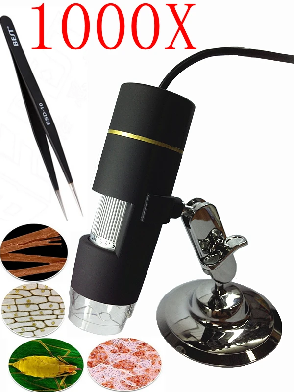 9X 9LED 9MP Digital Microscope usb Microscope PCB Inspection ...