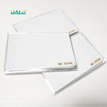 RFID UHF белая карта UHF ПВХ бирка для ветрового стекла/VIP карта-образцы OEM система контроля доступа