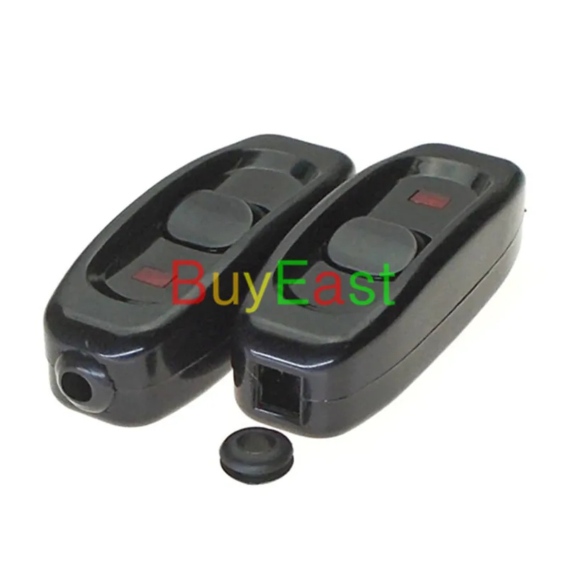 

Free shipping 2 Pack Inline ON/OFF Table Lamp Desk Light Cord Switch LED Indicator 110~250V 10A BK