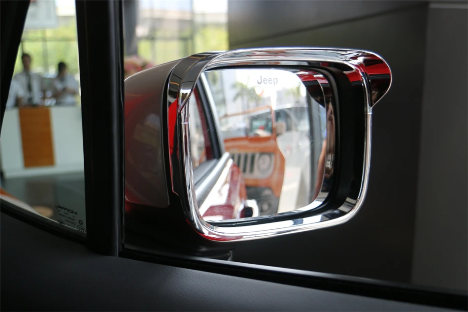 Lapetus Accessories For Jeep Renegade 2015 2019 Rearview Mirror Rain