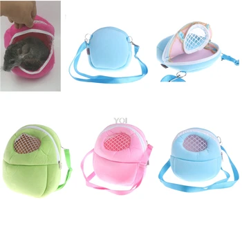 

Small Pet Rat Hamster Hedgehog Chinchilla Ferret Carrier Warm Hanging Bag Supply Small Animals Carrier 3 Colors