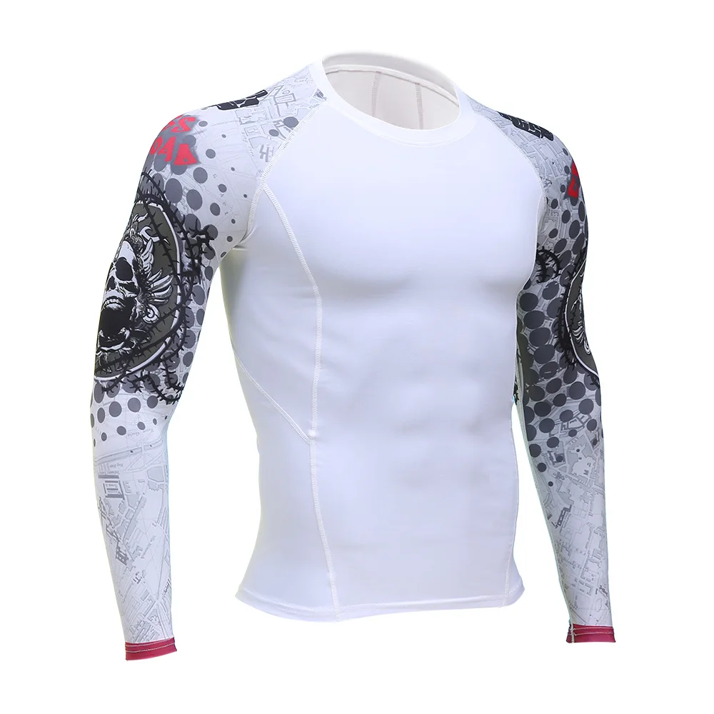 

Men's Fitness Long Sleeve Jogging T-Shirt Bodybuilding Men's and Women's Sports Compression Shirts Bicycle Training Base