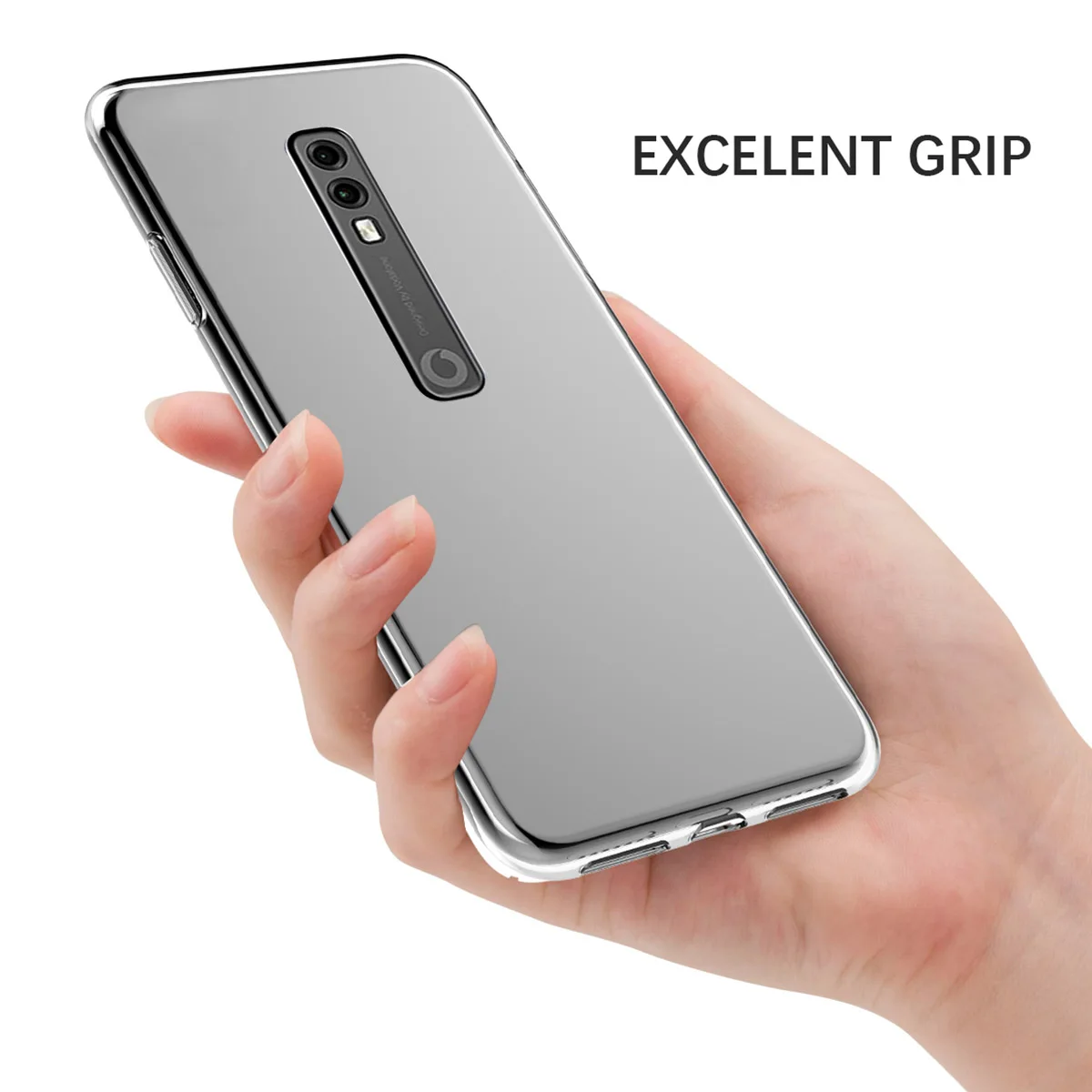 

for Vodafone Smart V10 Case Clear TPU Protective Transparent Soft Silicone Cover for Vodafone Smart V10 V 10 Case Shockproof