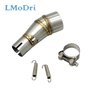 

LMoDri Racing Motorcycle Exhaust Middle Pipe For Kawasaki Z250 2008-2015 Ninja 300 2013-2016 Ninja 250 2008-2012 Without Exhaust