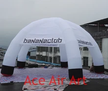 giant white spider inflatable tent for Spain event