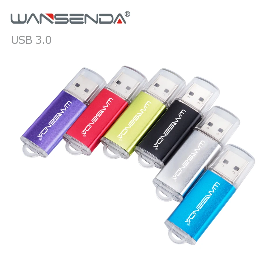 Флэш-накопитель wansenda 3,0 USB флэш-накопители высокой Скорость накопитель 256 GB 128 GB 64 GB 32 GB 16 GB 8 GB 4 GB Оригинальный Портативный Pendrives