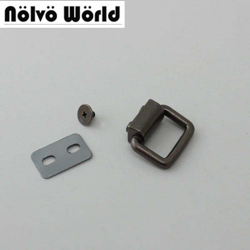 100Pcs/lot old silver Nickel Belt Stopper End Stopper Rope stopper Bag Accessory supplier Hanger