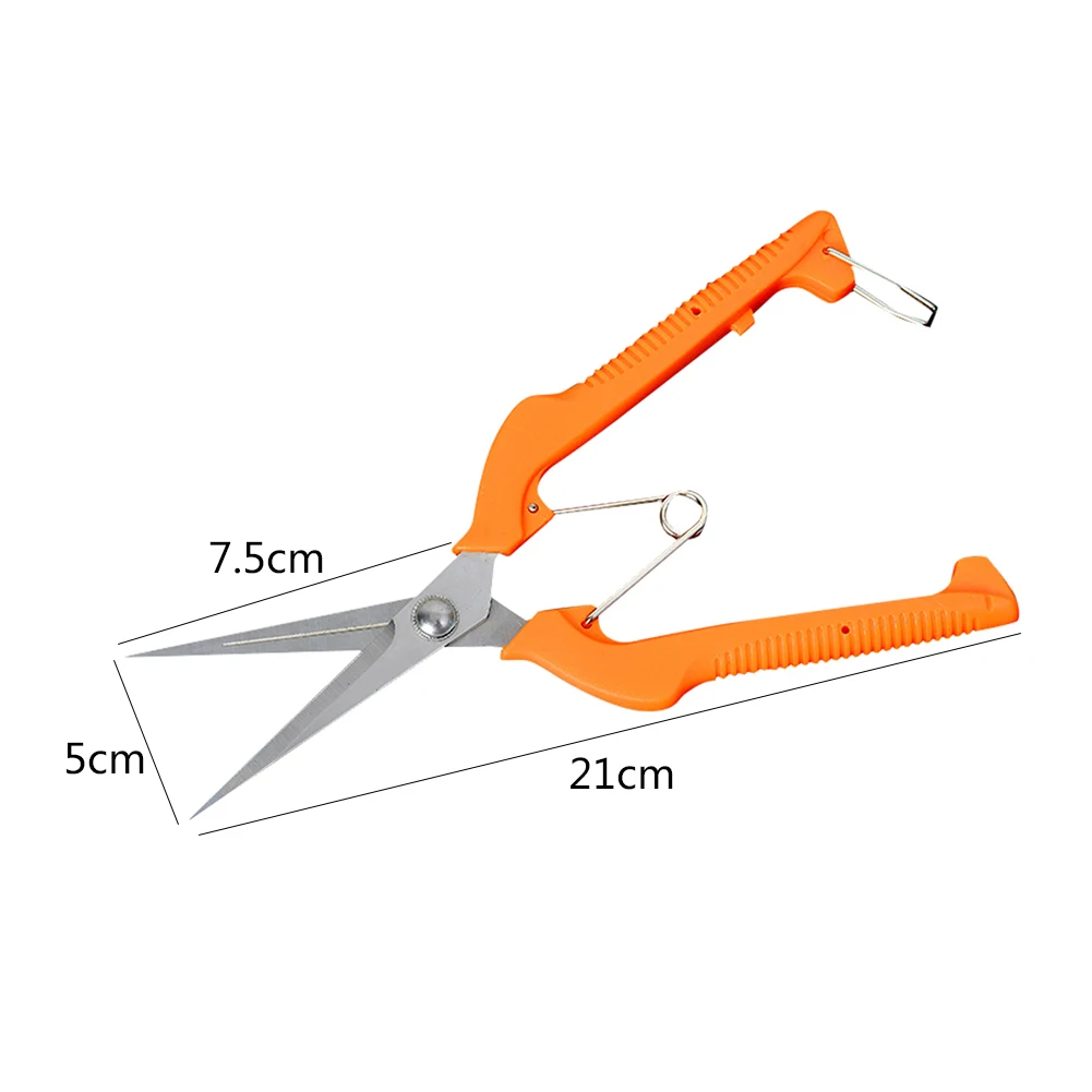 1 шт. Подрезка растений в садоводстве ножницы садовый секатор секаторы ножи для цветов куст завод Бонсай виноград цветок ножницы - Цвет: 912