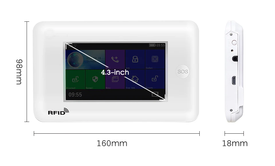 Беспроводной Wi-Fi Gsm GPRS Сигнализация Система дыма пожарный датчик домашняя охранная сигнализация s комплект ip-видеокамера Android IOS приложение управление