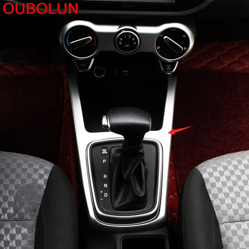 OUBOLUN Gears Fame крышка интерьера U панель круглая хромированная отделка молдинги
