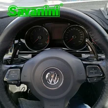Весло для сдвига рулевого колеса DSG для VW Tiguan Golf 6 MK5 MK6 Jetta GTI R20 R36 CC Scirocco Seat Leon авто