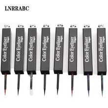 Модный 1 шт., новинка, подводка для глаз, 8 цветов, подводка для глаз, карандаш, подводка для глаз, макияж, косметика, водостойкая, матовая