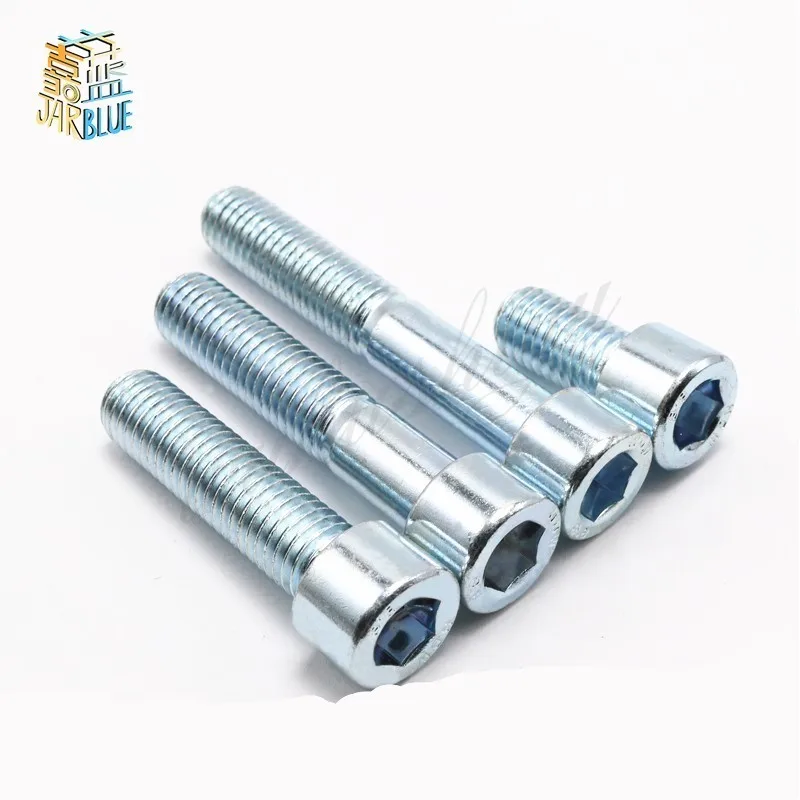 

10PCS 8.8 Galvanized Hexagon Socket Screws Bolt M3*6/8...30 GB70