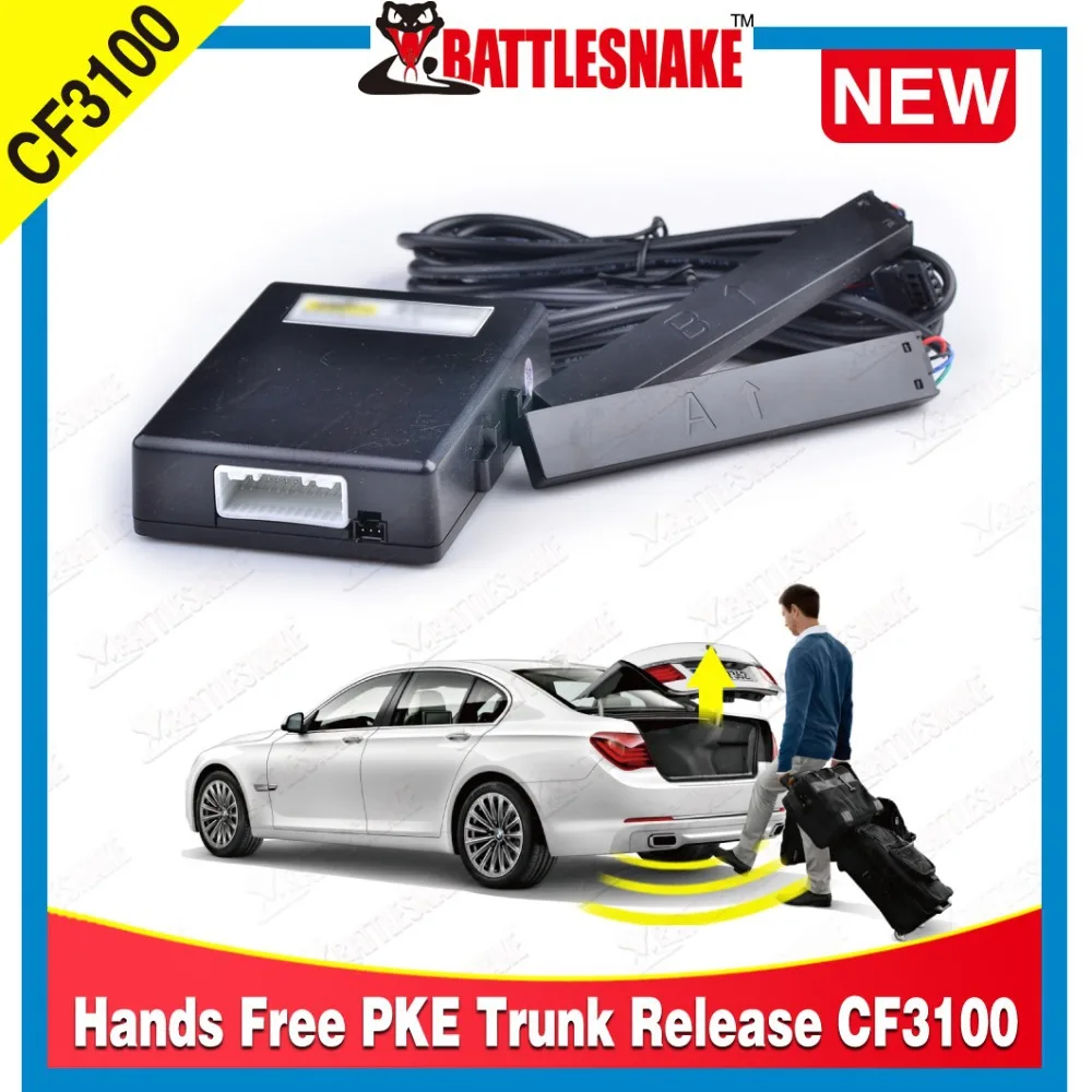 PKE Hands free easy open trunk smart Sensor Foot operated Car trunk release opener system CF3100