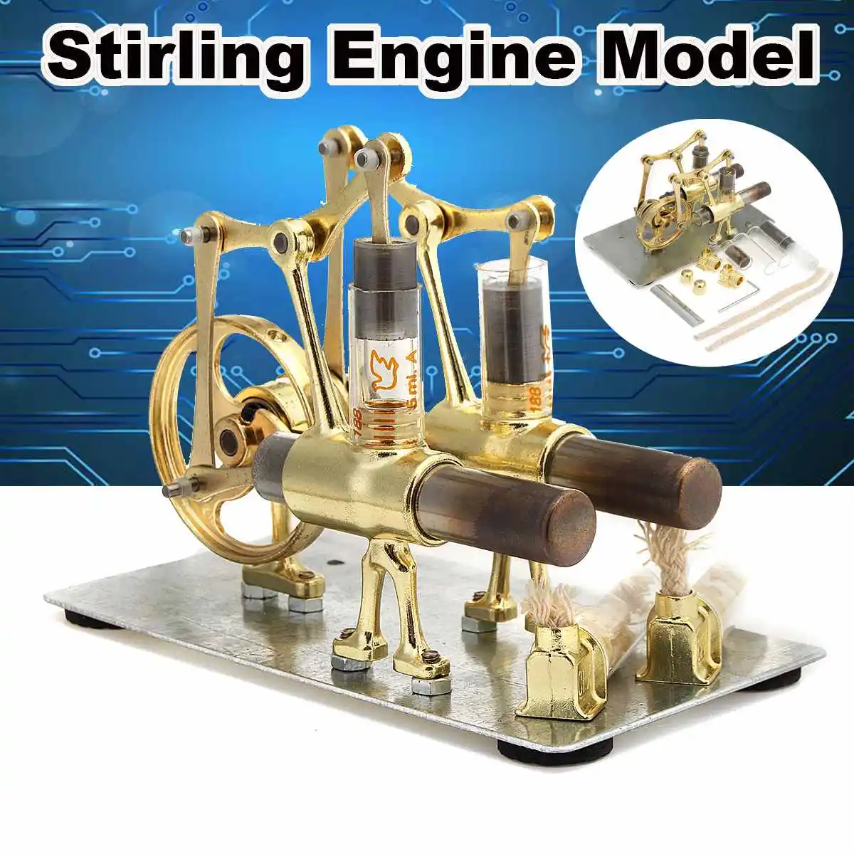 Stirling двигатели для автомобиля наука Набор для экспериментов набор детей подарок коллекция
