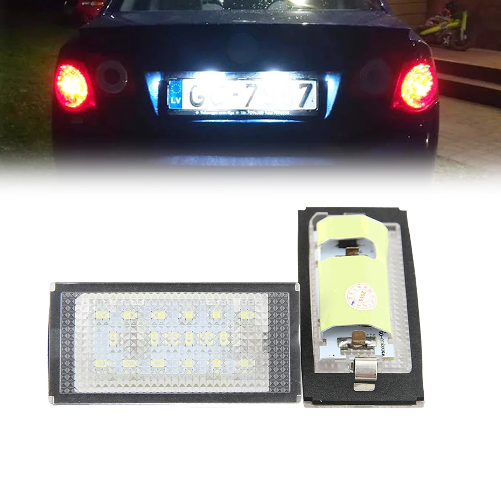 E46 led license plate lamp E46 LED license plate light White Canbus