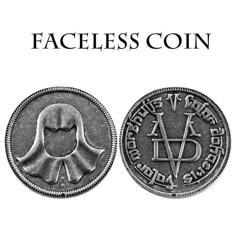 

Halloween A Song of Ice and Fire Game of Faceless Thrones Coin Faceless Men Collection Commemorative Coin Art Crafts
