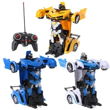 Высокая скорость дистанционного управления дорожная Гоночная машина с ПУ роботы Детские Подарочные игрушки