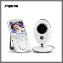 Vb605 2.4 дюймов Беспроводной Видеоняни и радионяни электронные детские видео 2 способ аудио няня Камера Ночное видение Температура Мониторы anpwoo