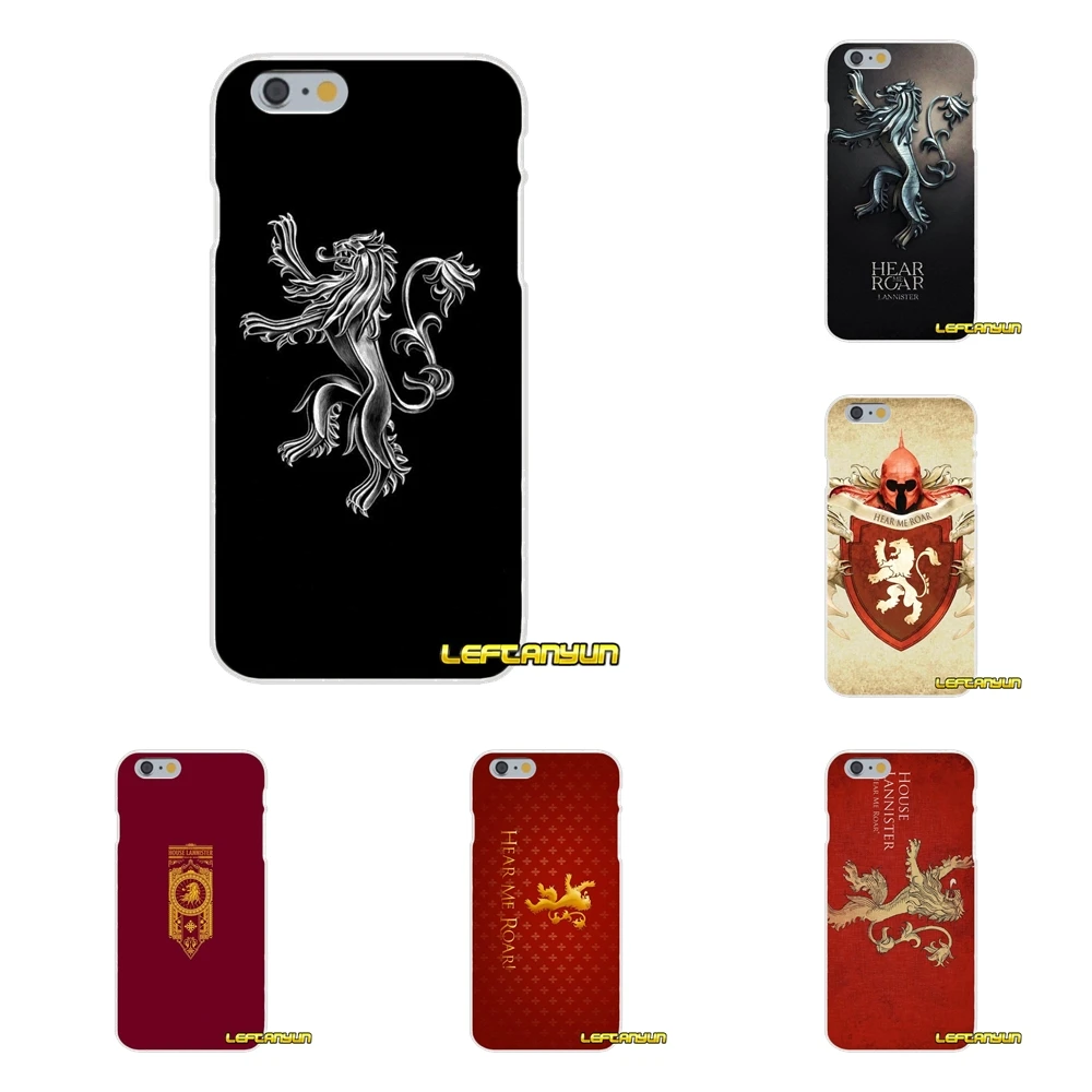 Игра престолов Lannister Логотип для Huawei P8 P9 P10 Lite 2017 Honor 4C 5X 5C 6X Mate 7 8 9 10 Pro Аксессуары