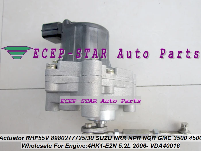 

Turbo Solenoid Actuator RHF55V 8980277725 898027-7725 8980277731 VDA40016 For ISUZU NRR 75L For GMC 3500 4500 W- 5.2L 4HK1-E2N